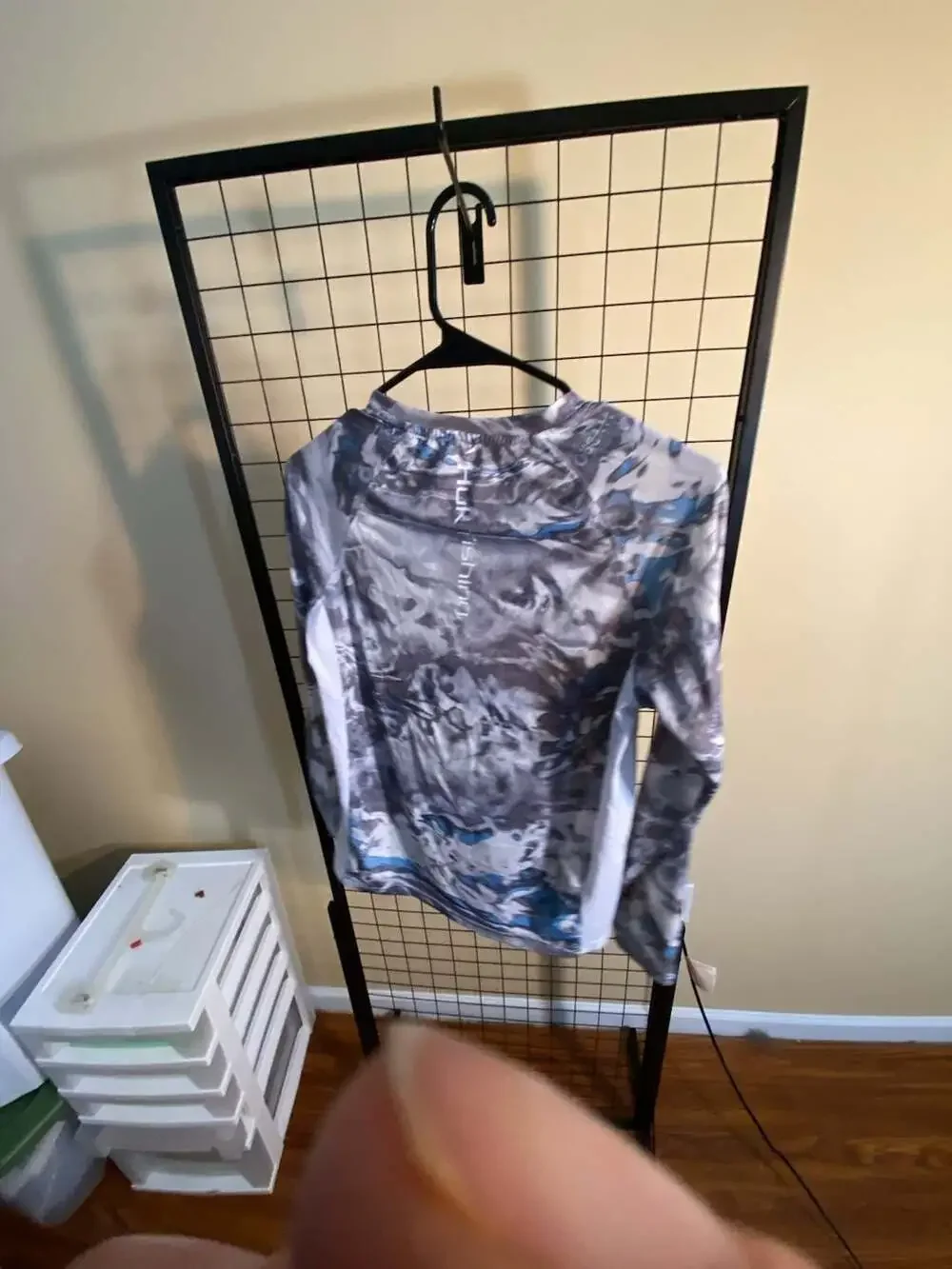 Huk Mossy Oak Pursuit Long Sleeve Performance Fishing Shirt Youth Size Large
